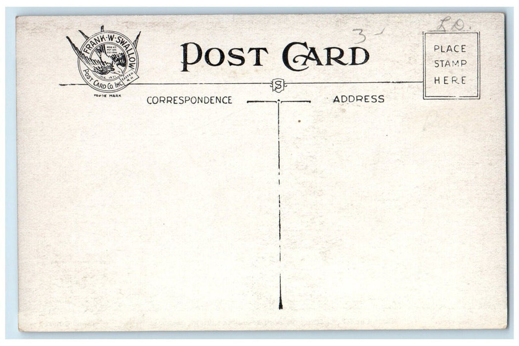 c1910 White Church Congregational Dartmouth College New Hampshire NH Postcard