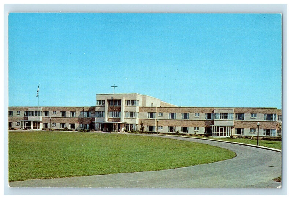 Methodist Home For Aged Indiana Conference Methodist Church Franklin IN Postcard