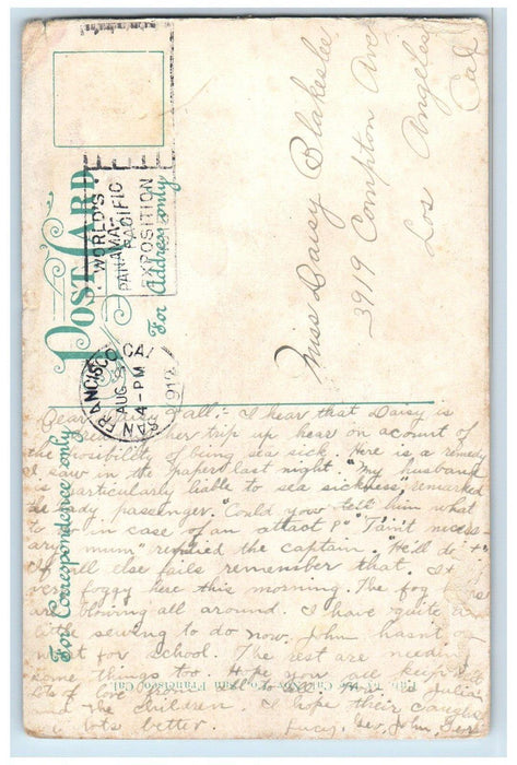 1912 Old Stone Quarry Golden Gate Park San Francisco California CA Postcard
