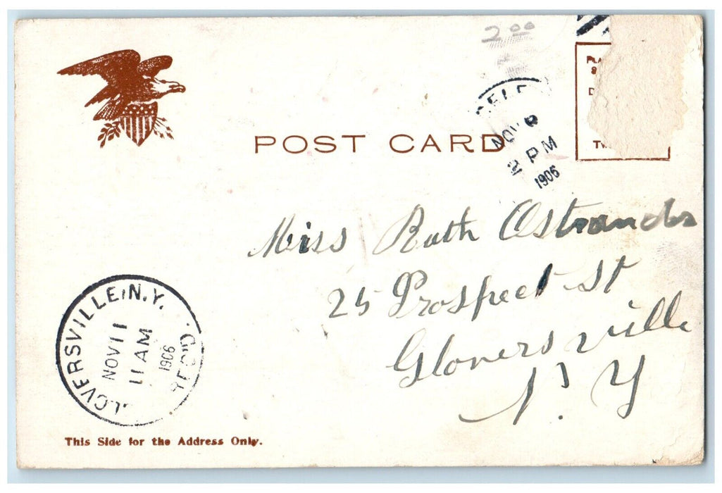 1906 Exterior Polytechnic High School Building Los Angeles California Postcard
