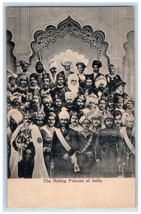 c1910's The Ruling Princess Of India, Mr. Isaac Johnson Visited India Postcard