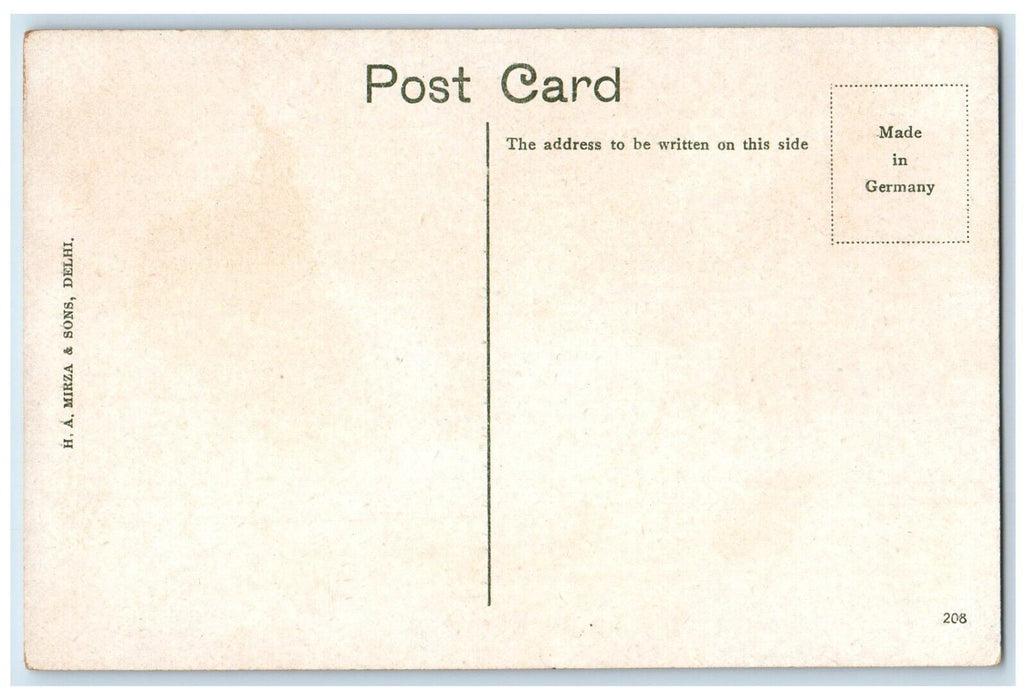 The General View Imam Bara Husainabad Lucknow India, Built King Of Oudh Postcard
