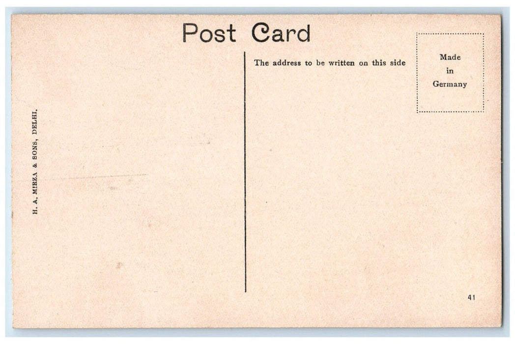 General View The Khas And Summan Burj Agra In Fort Agra India Antique Postcard
