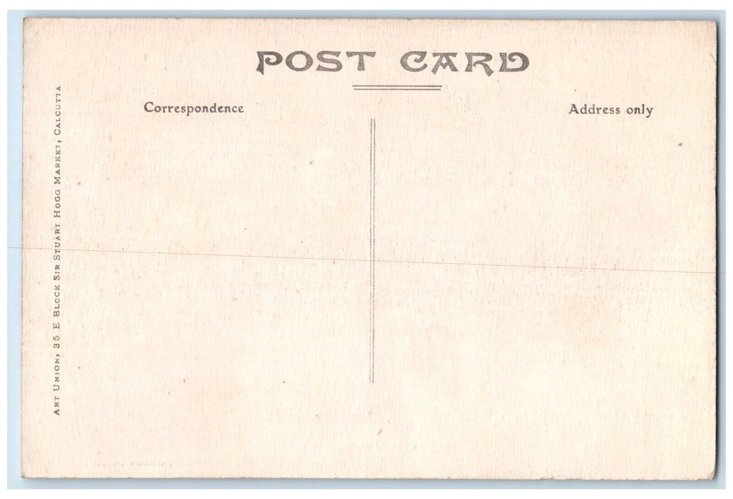 c1910's Calcutta The Black Hole Kolkata India Unposted Antique Postcard