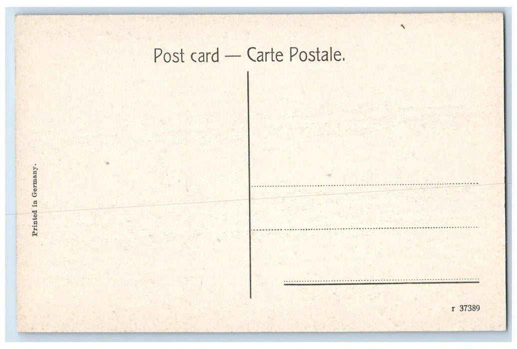 c1910's Birds Eye View Backbay Bombay Mumbai Indian Unposted Antique Postcard