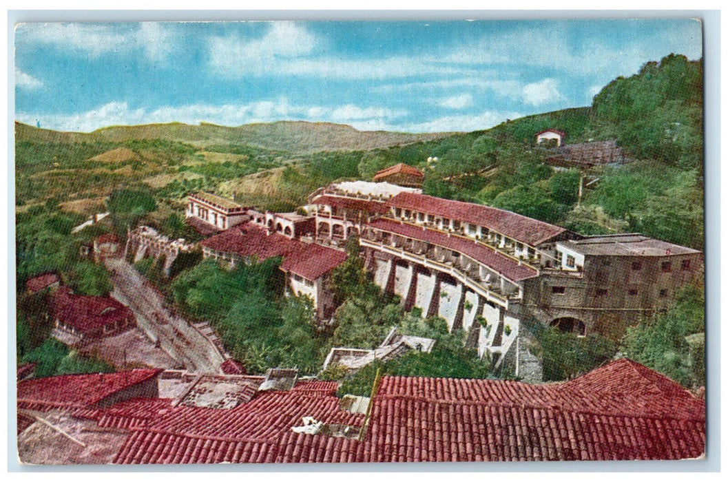 c1950's Hotel Victoria Taxco Gro. Mexico Genuine Fischgrund Cards No.5 Postcard