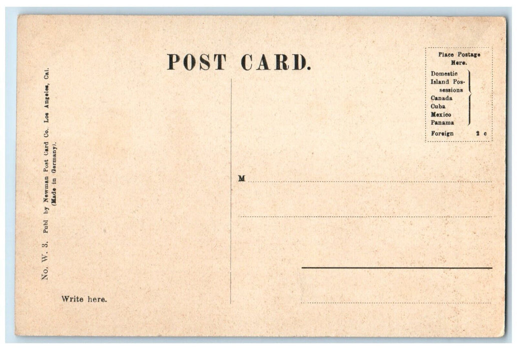 c1910 Library Group University Exterior Building Berkeley California CA Postcard