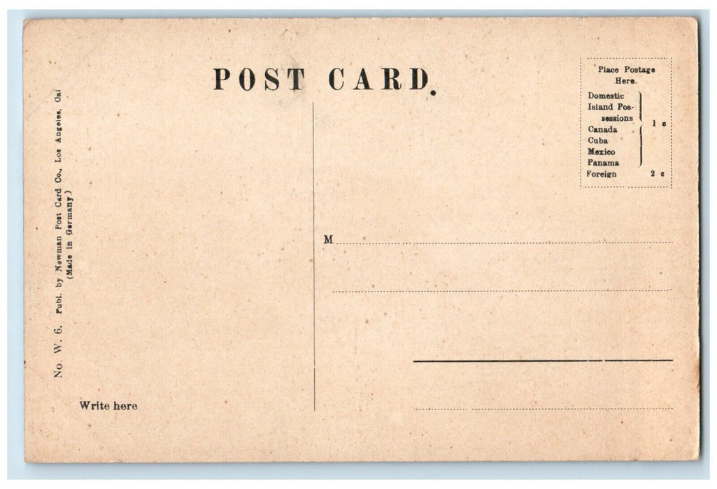 1910 University Buildings Berkeley Hills Background Berkeley California Postcard