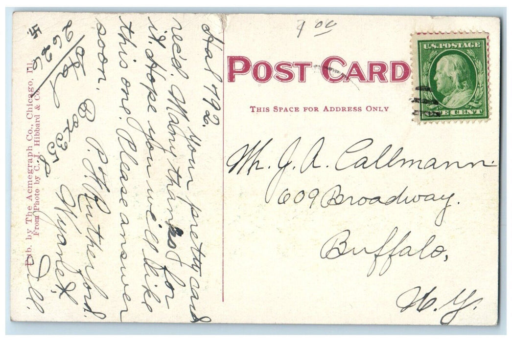 1910 General View University Minnesota Minneapolis Minnesota MN Vintage Postcard