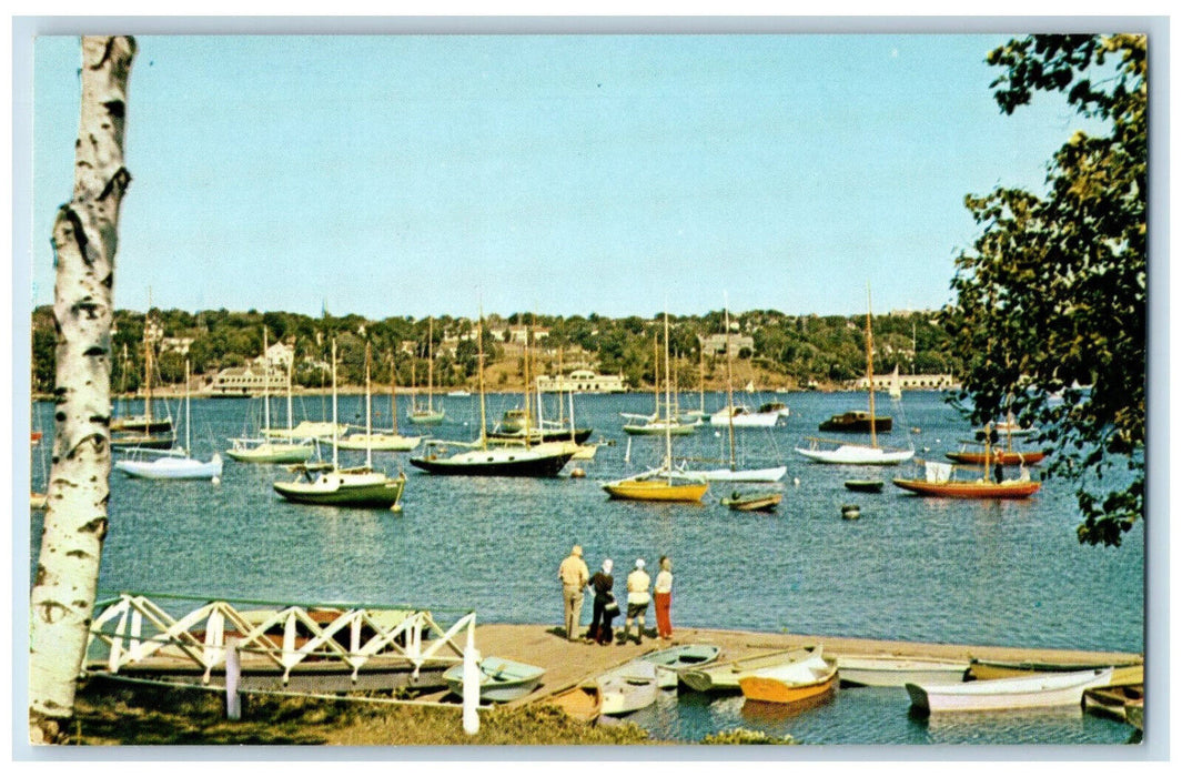 The Armadale Yacht Club Jetty And Anchorage Halifax Nova Scotia Canada Postcard