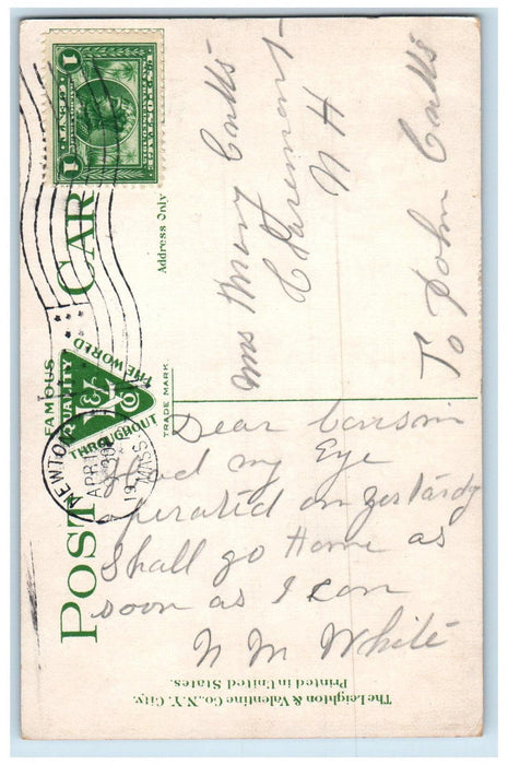 Central Avenue Bridge Stone Arches Newton Upper Falls Massachusetts MA Postcard