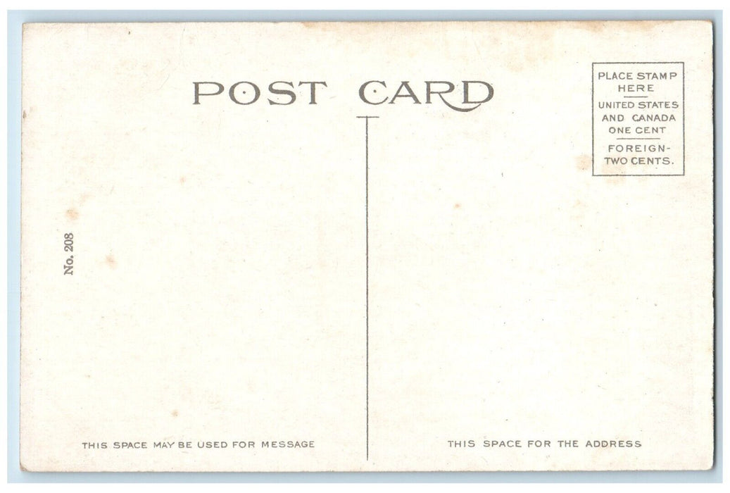 c1920 Airships Mountain Scenic Railway Willow Grove Park Pennsylvania Postcard
