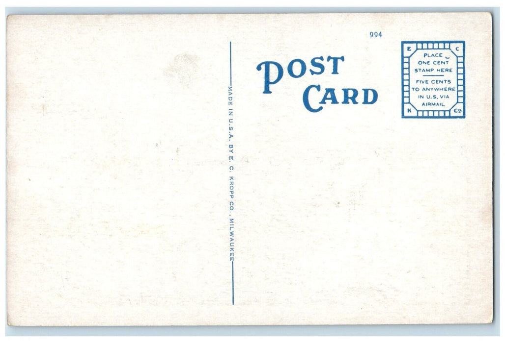 c1920 St. Joseph Church Parsonage Cathedral Chapel Hammond Indiana IN Postcard