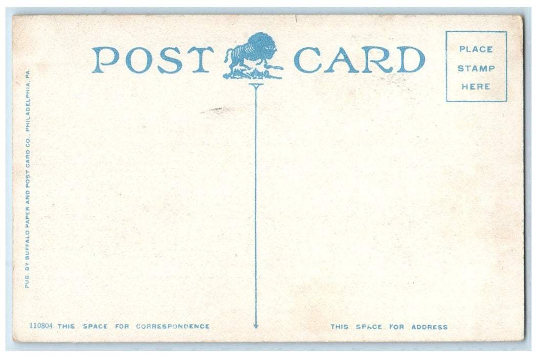 c1920 Temple University Exterior Building Philadelphia Pennsylvania PA Postcard