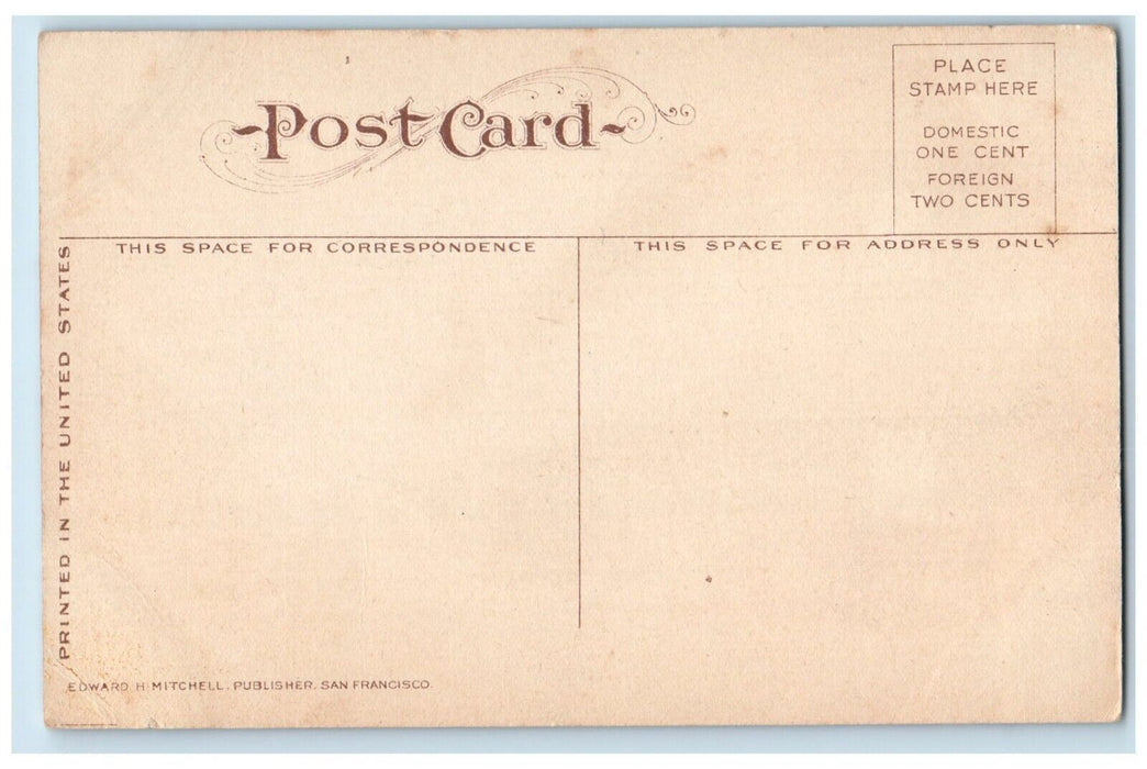 c1910 Southern Pacific Depot Valley Line Railroad Mojave California CA Postcard