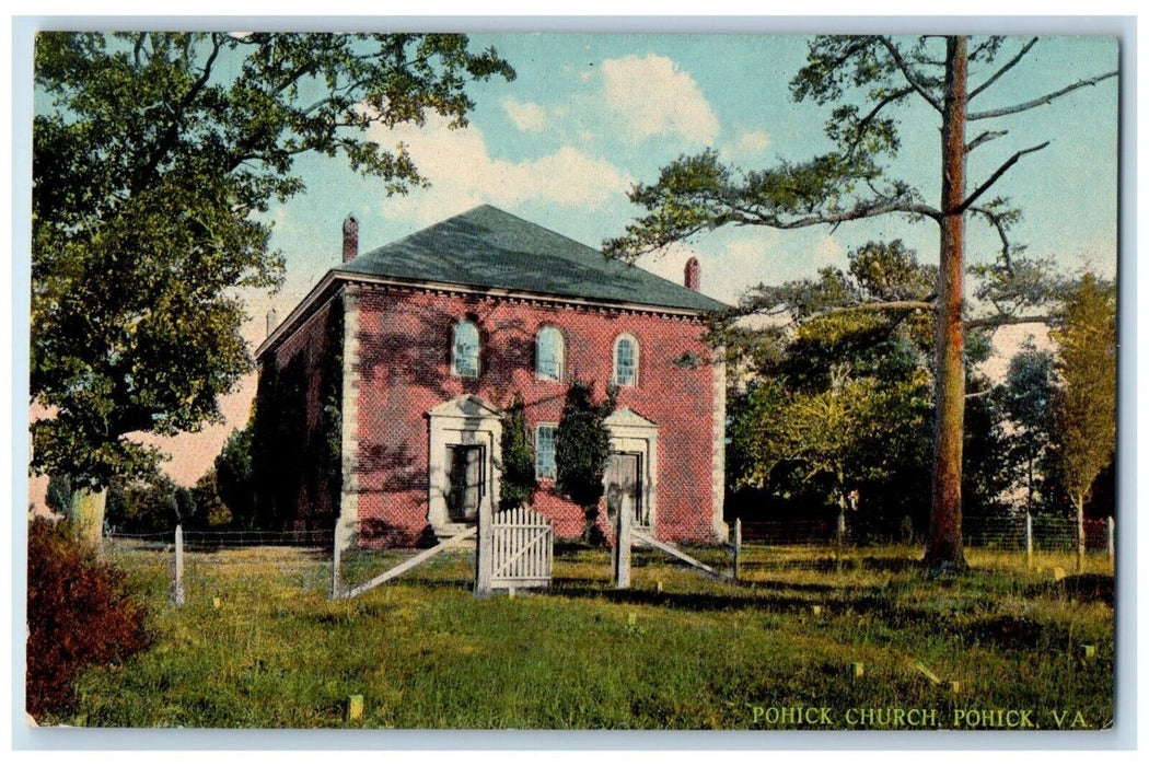 c1910 Pohick Church Chapel Exterior Structure Building Pohick Virginia Postcard