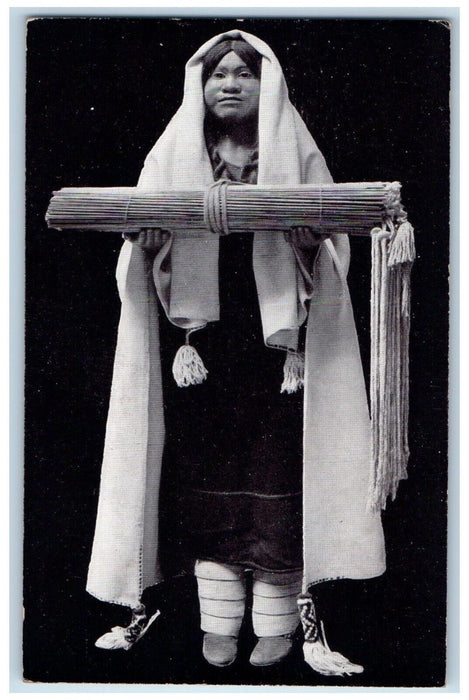 c1940 Field Museum Natural History Figure Hopi Woman Chicago Illinois Postcard