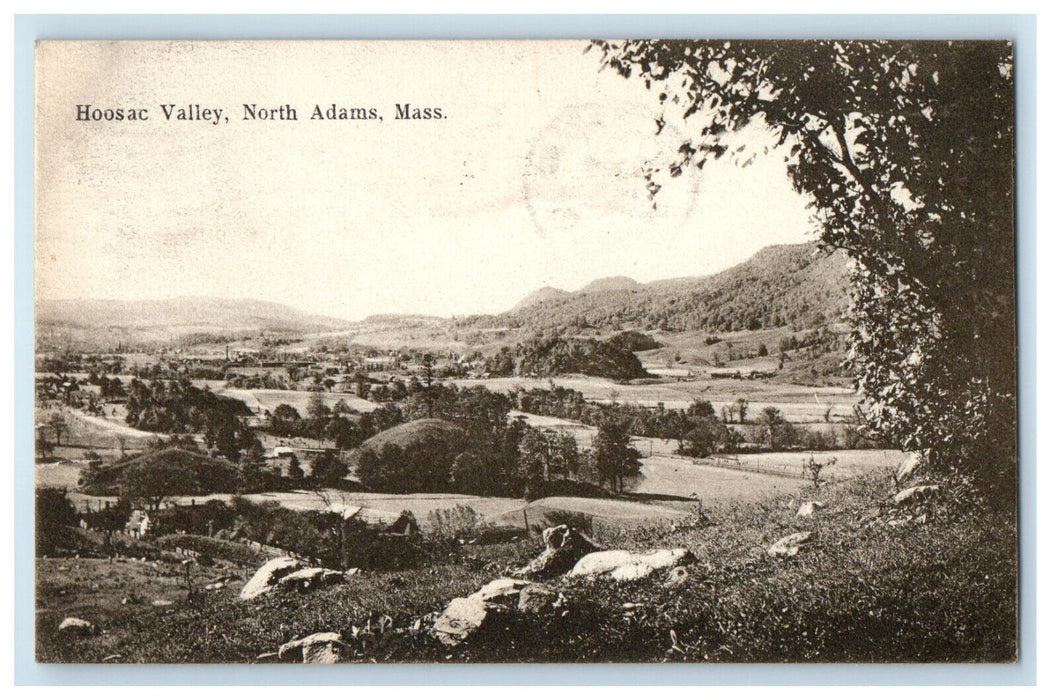 1906 Hoosac Valley North Adams Massachusetts MA Posted Antique Postcard