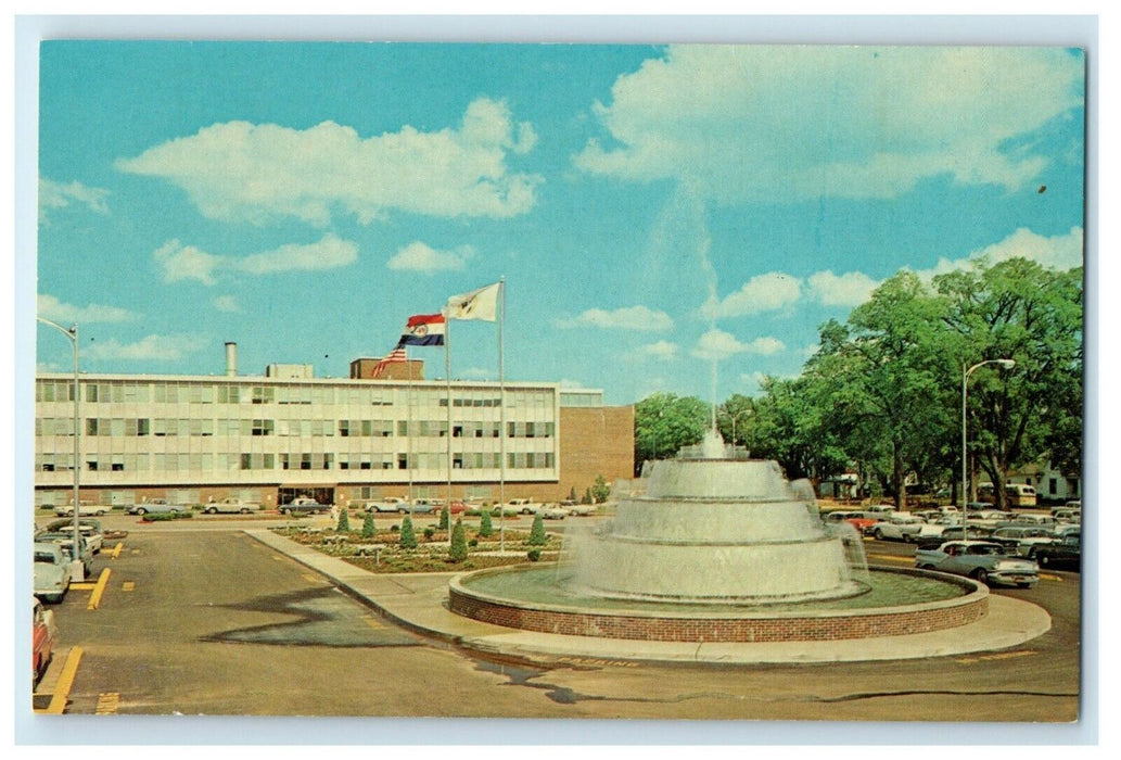 c1960's Burge Protestant Hospital Springfield Missouri MO Vintage Postcard