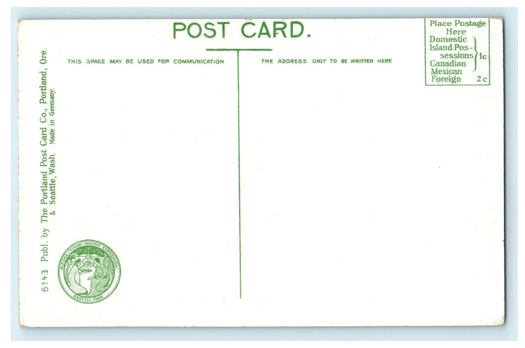 1910 Oneonta Bluff, O.R.& N. Railways, Cascade Lock, Oregon OR Postcard