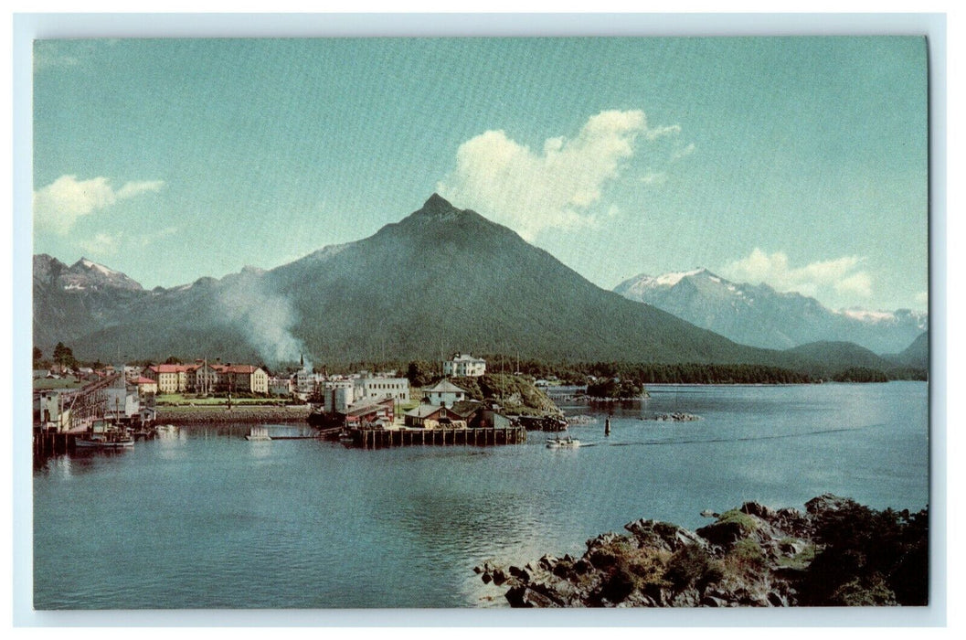 Union Oil Company's Natural Color Scenes Of The West Sitka Alaska AK Postcard