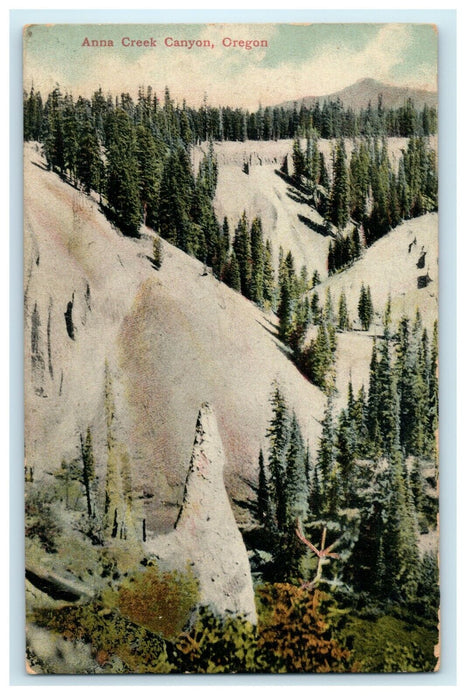 Anna Creek Canyon Crater National Park Oregon OR Postcard