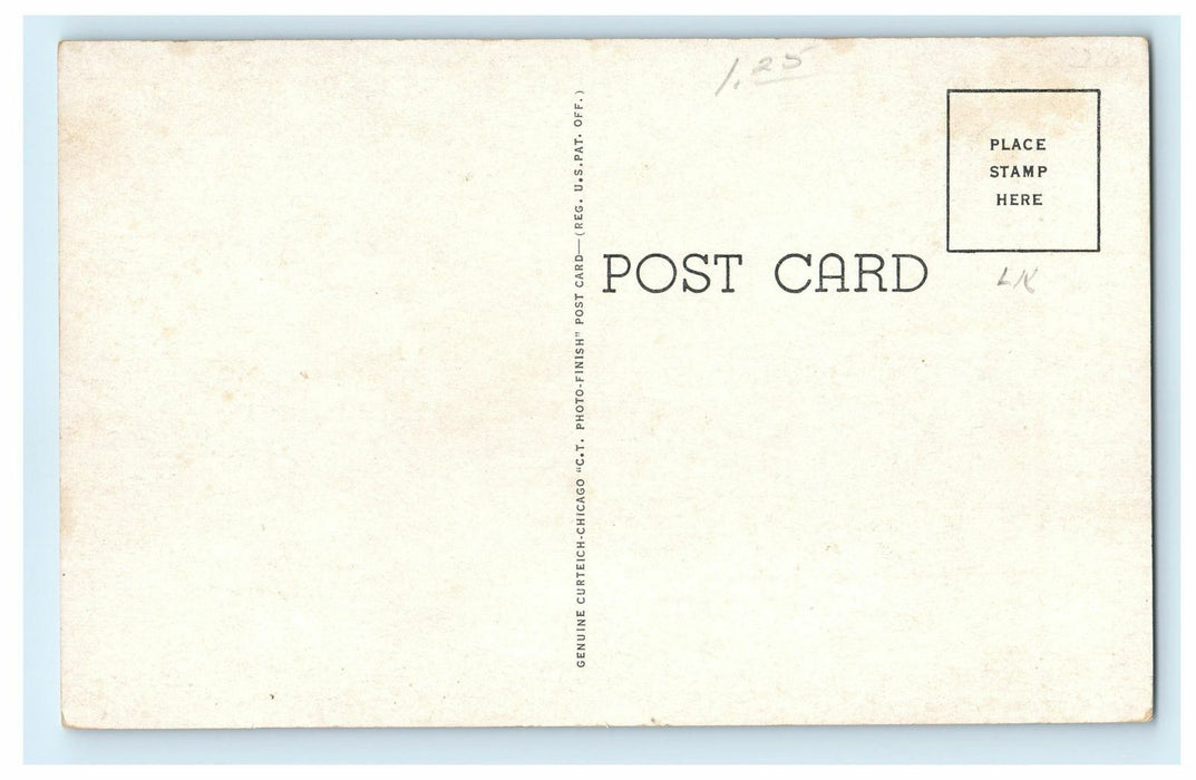1910 Col. Thomas Posey Home In Corydon Indiana IN Antique Postcard