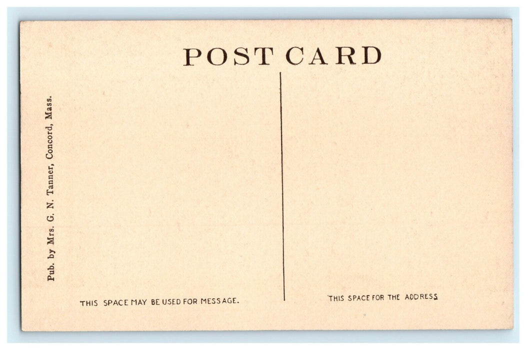 Orchard House Where Louisa Alcott Wrote Stories Concord Massachusetts Postcard