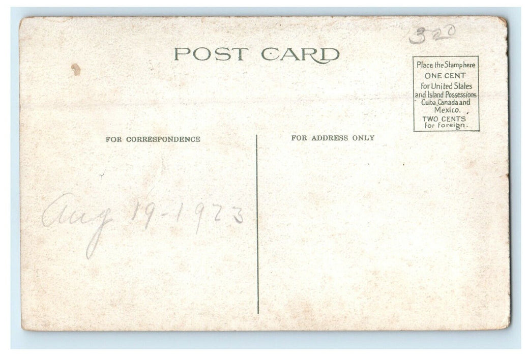 1923 Crystal Beach Boat Landing Buffalo New York NY People Crowded Postcard