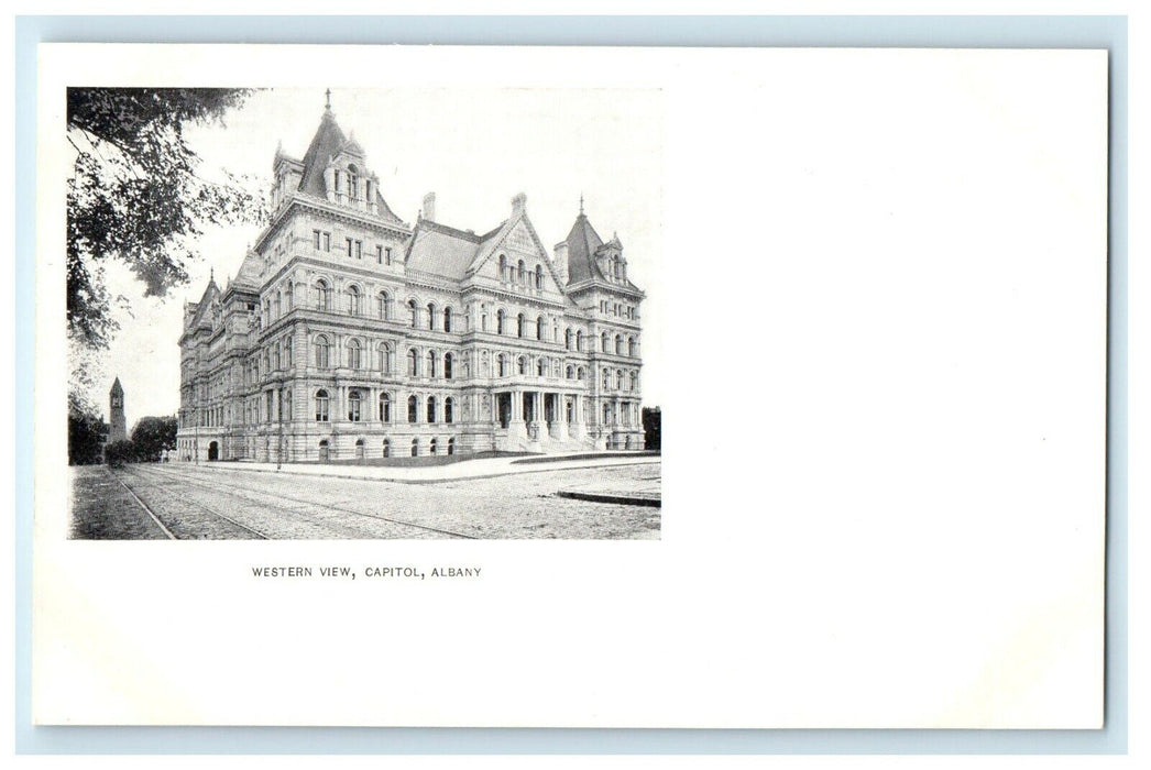 1901 Western View, Capitol Albany New York NY Antique Unposted Postcard