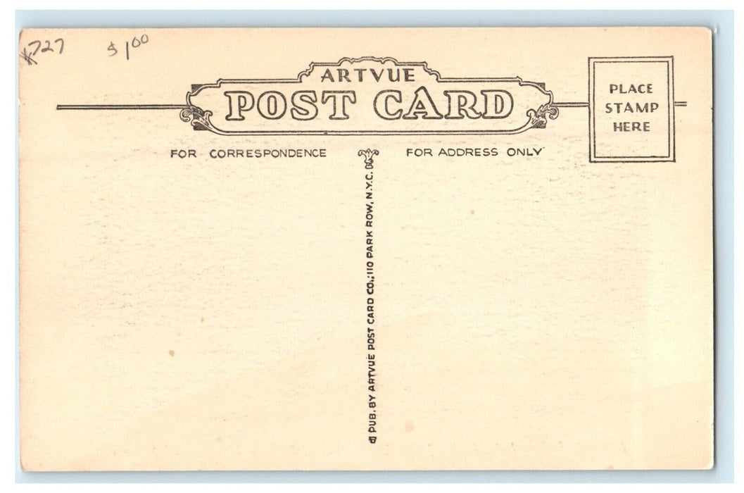 Iroquois Indian Life Hall Local Indian Buffalo Museum Of Science NY Postcard