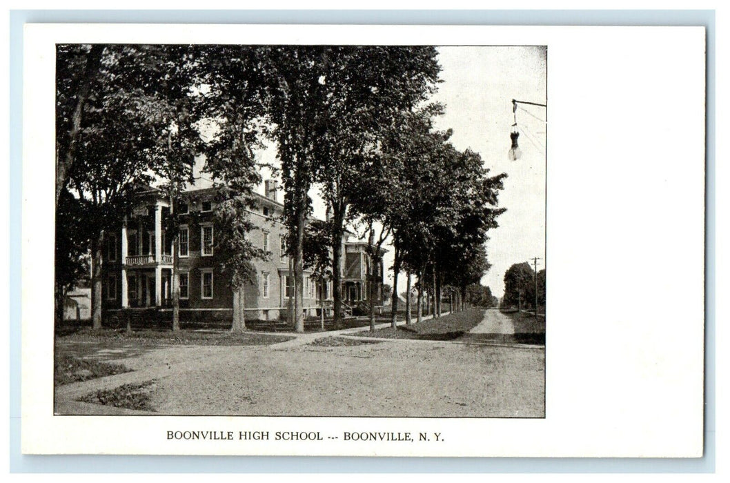 1905 Boonville High School, Boonville, New York NY Antique Postcard