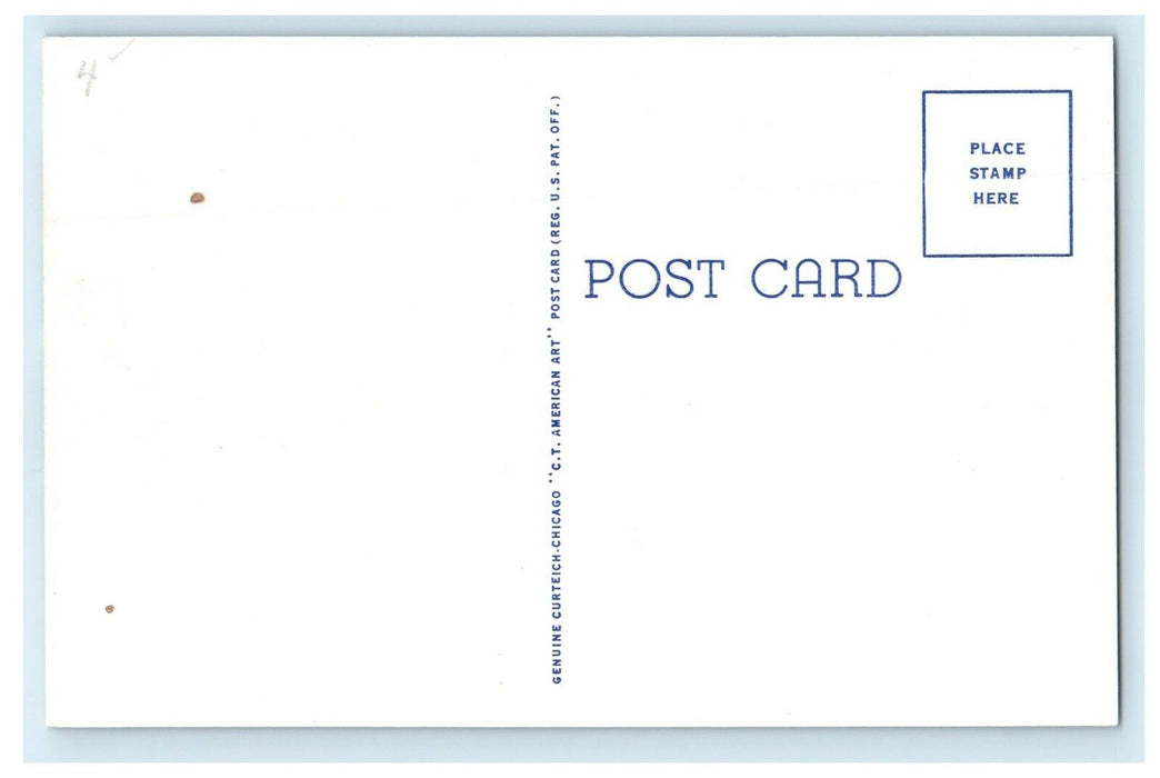 1923 State School for the Blind, Severne Hall, Batavia New York NY Postcard