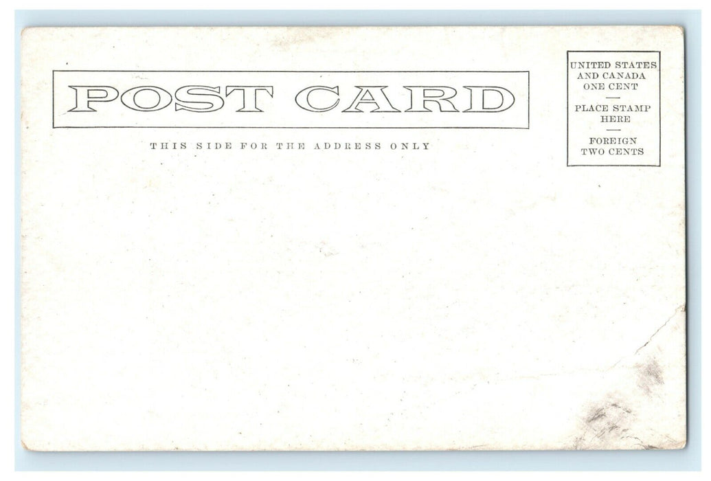 1905 Mt Hood And The City Of Portland Oregon OR Undivided Back Antique Postcard
