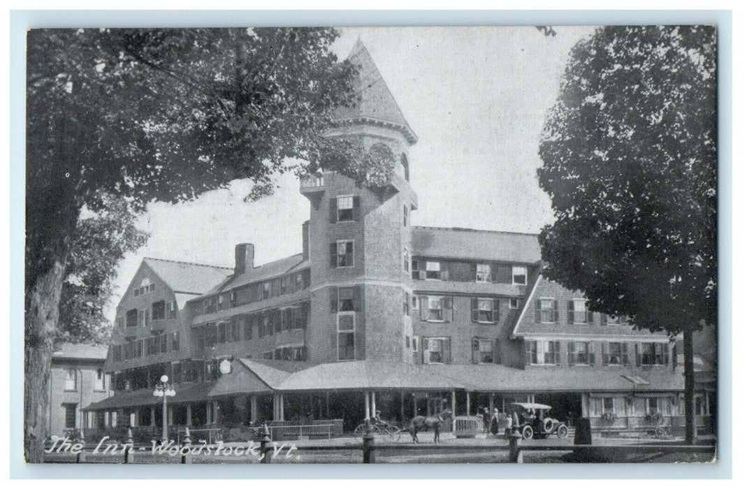 c1910 The Woodstock Inn Building Vermont VT Unposted Antique Postcard