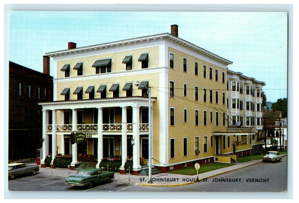 1956 St Johnsbury House, St. Johnsbury, Vermont VT Vintage Postcard