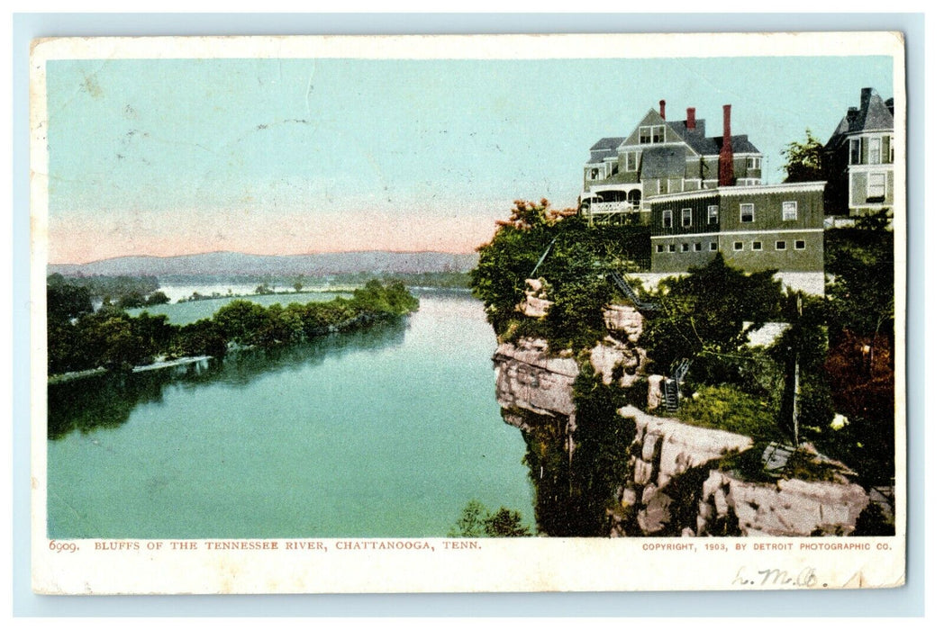 1906 North Watercap Pennsylvania P.A. Tennessee River, Chattanooga TN Postcard