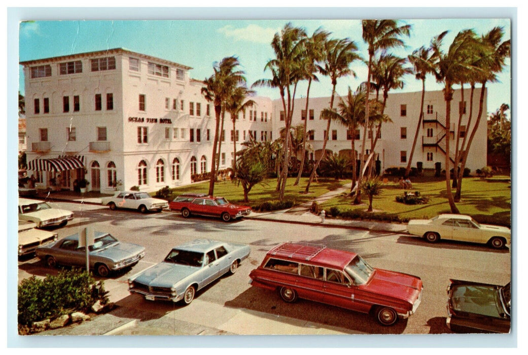 1950 Ocean View Hotel, 136 Worth Avenue, Palm Beach, Florida, FL Postcard