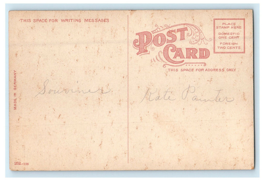 c1910s Lincoln Sport Building, Logansport Indiana IN Posted Antique Postcard