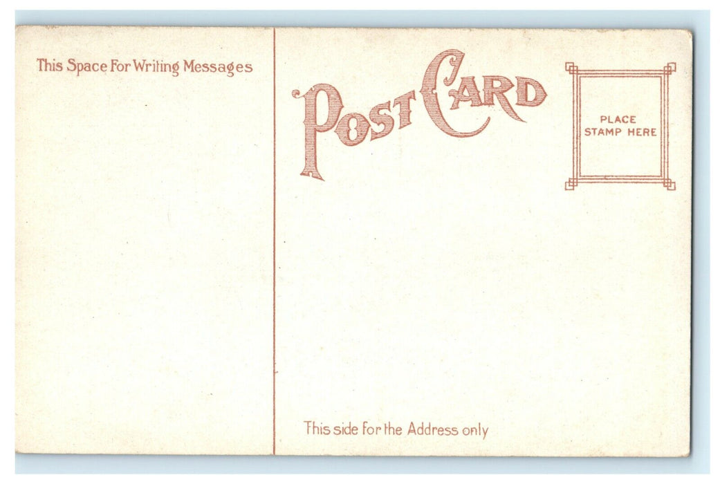 1920 Main Corridor, New Post Office, Providence, Rhode Island RI Postcard