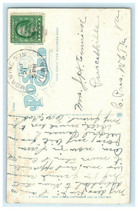 1919 Benedict Home, 1611-27th Street, Des Moines, Iowa IA Postcard