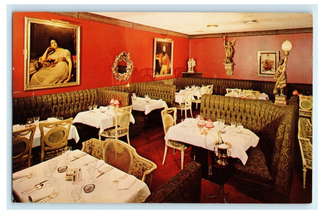 Cafe Johnell Cuisine Restaurant Exquisite Fort Wayne Indiana IN Postcard
