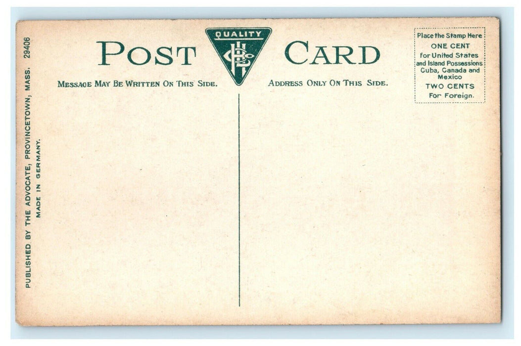 Cape Cod Dunes Government Planting Grass Provincetown Massachusetts MA Postcard