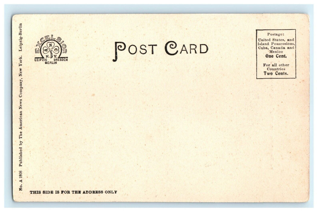 1901 City Water Works, North Front Street  Harrisburg, Pennsylvania PA Postcard