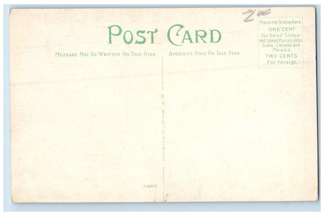 c1910 View of Grace M.E. Church Kokomo Indiana IN Antique Unposted Postcard