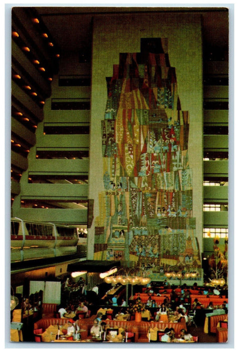 c1960's The Grand Canyon Concourse Walt Disney World Orlando Florida FL Postcard