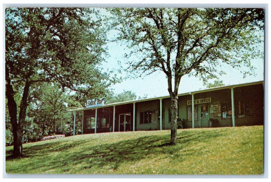c1950's Lake Berryessa Marina Resort Knoxville Road Napa California CA Postcard