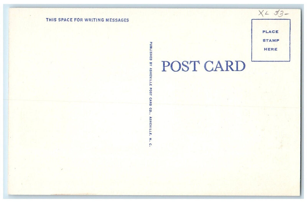 c1930's US Post Office Building Street View Elizabethtown Tennessee TN Postcard