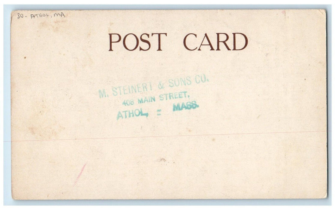 c1905 Madame Schumann Heink Performer Athol Massachusetts MA Antique Postcard
