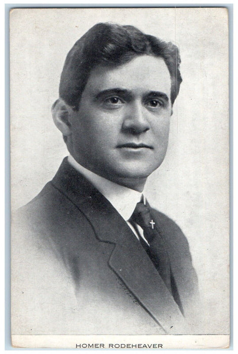 c1910's Homer Rodeheaver Actor Theater Vaudeville Advertising Antique Postcard